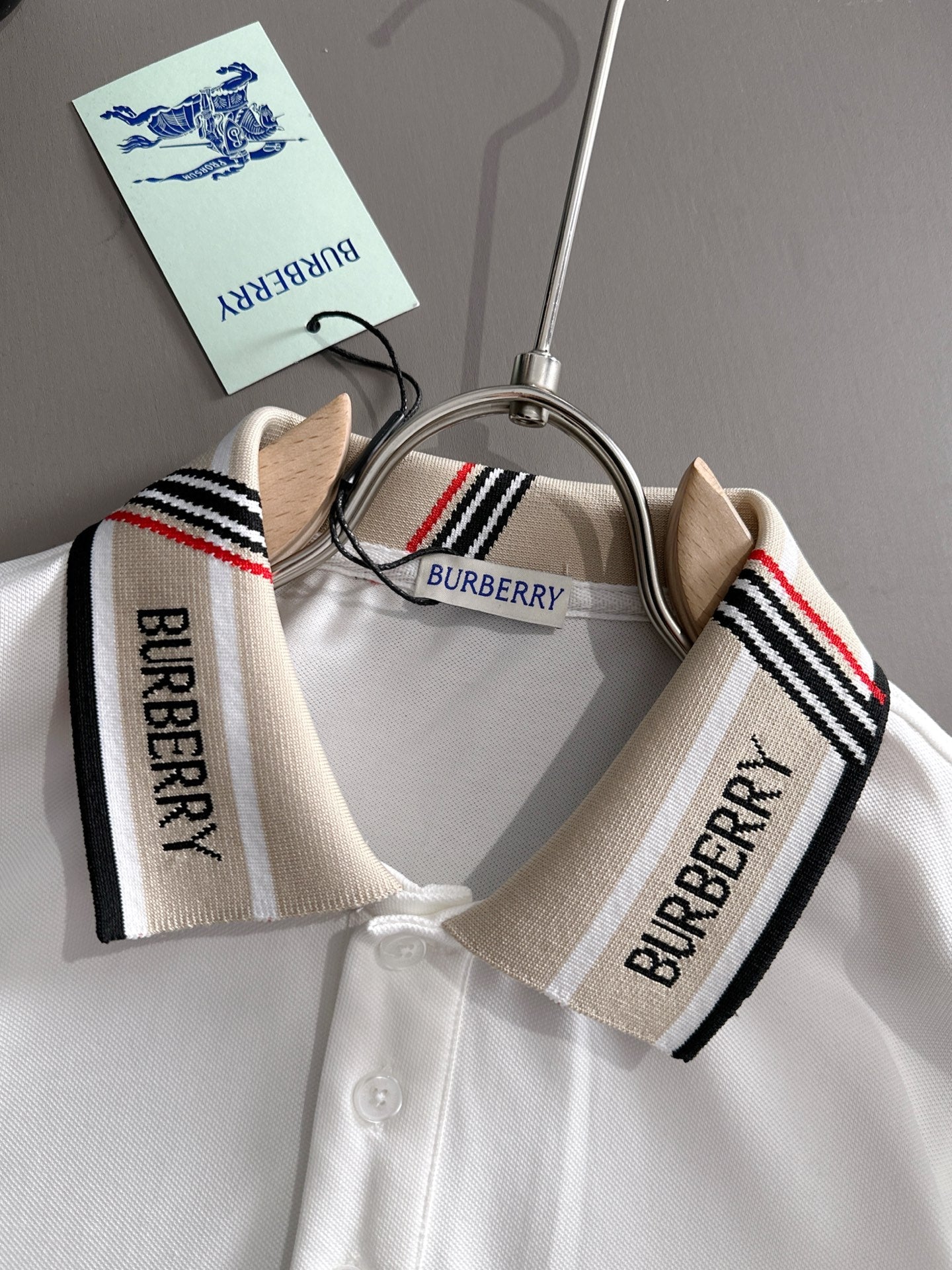260511 New high-quality embroidered neckline jacquard patchwork design Polo shirt
