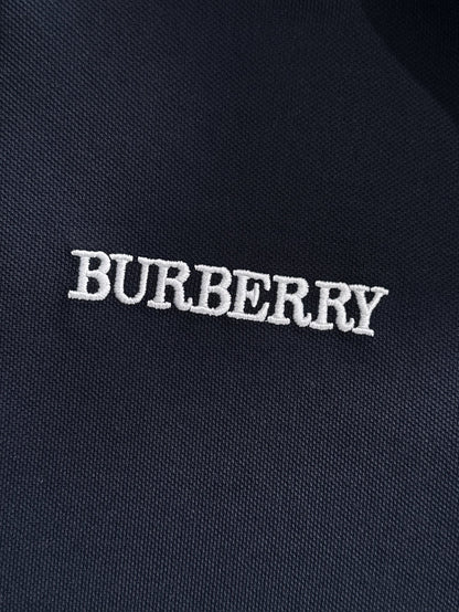 260511 New high-quality embroidered neckline jacquard patchwork design Polo shirt