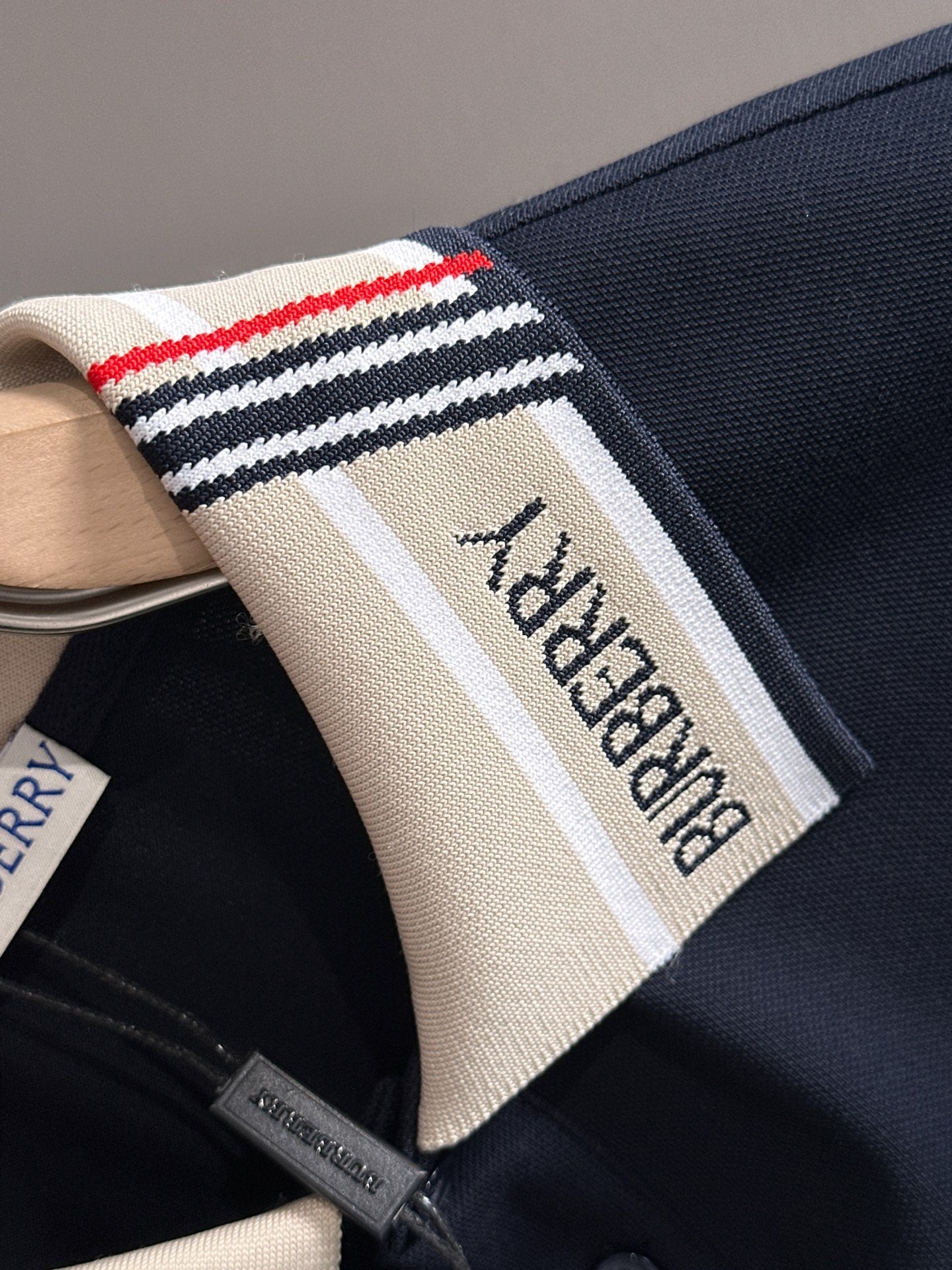 260511 New high-quality embroidered neckline jacquard patchwork design Polo shirt