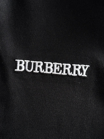 260511 New high-quality embroidered neckline jacquard patchwork design Polo shirt
