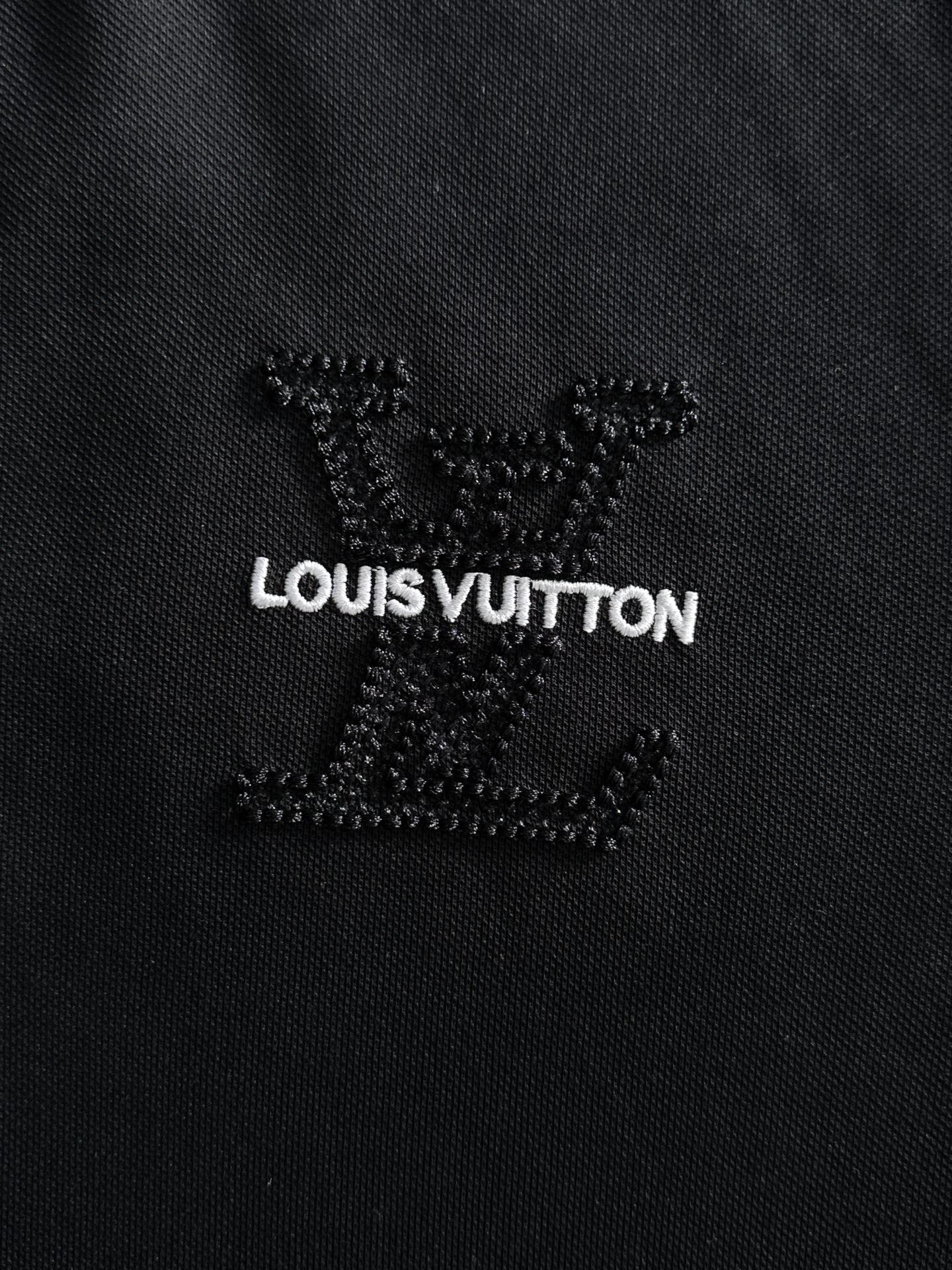 260511 New high-quality embroidered neckline jacquard patchwork design Polo shirt