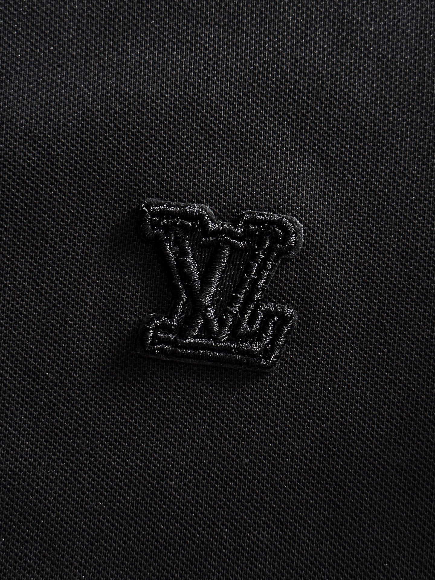 260511 New high-quality embroidered neckline jacquard patchwork design Polo shirt