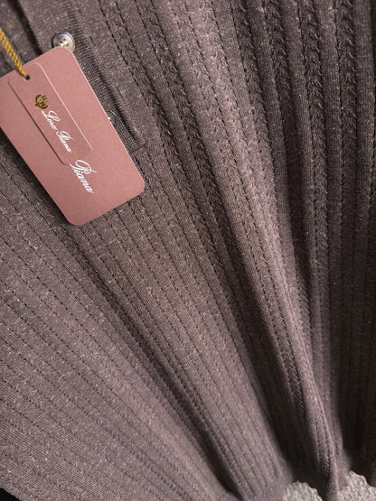 260511 New high-quality combed cotton yarn knitted polo shirt