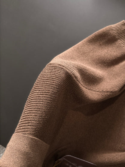 260511 New high-quality combed cotton yarn knitted polo shirt