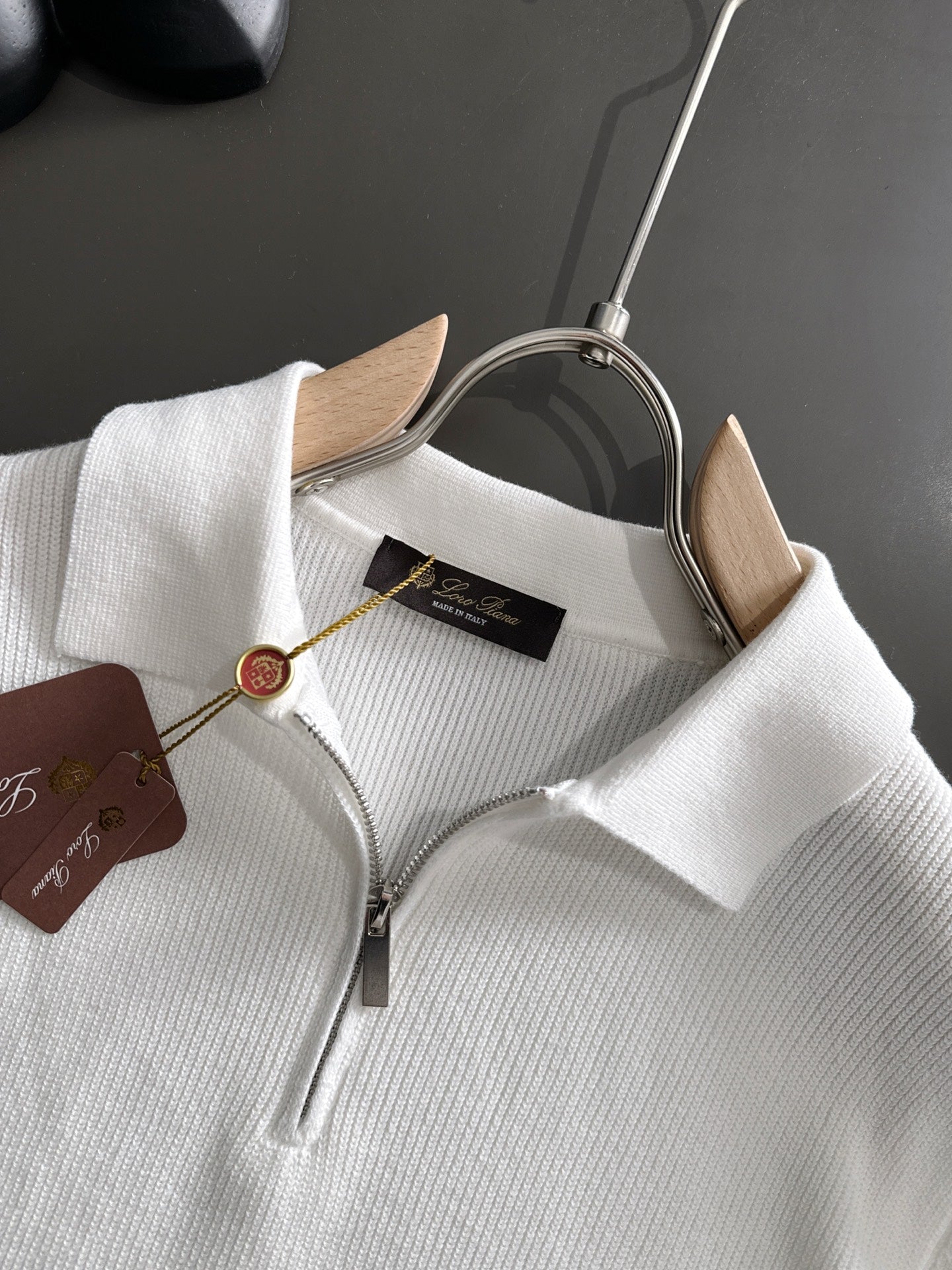 260511 New high-quality combed cotton yarn knitted polo shirt