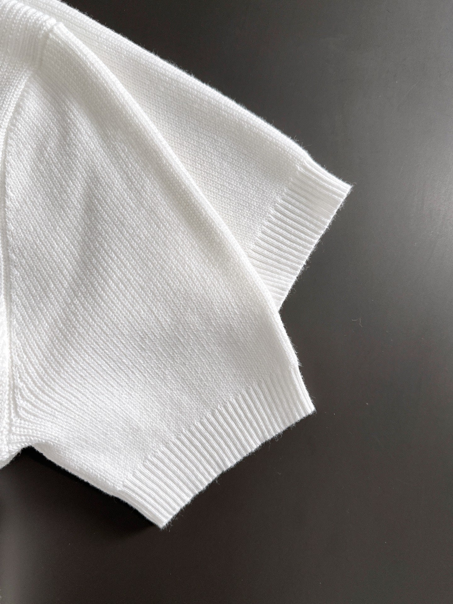 260511 New high-quality combed cotton yarn knitted polo shirt