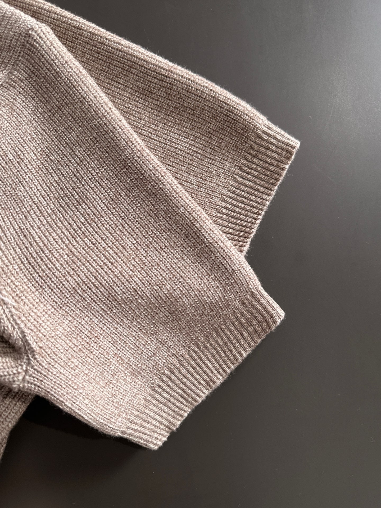 260511 New high-quality combed cotton yarn knitted polo shirt