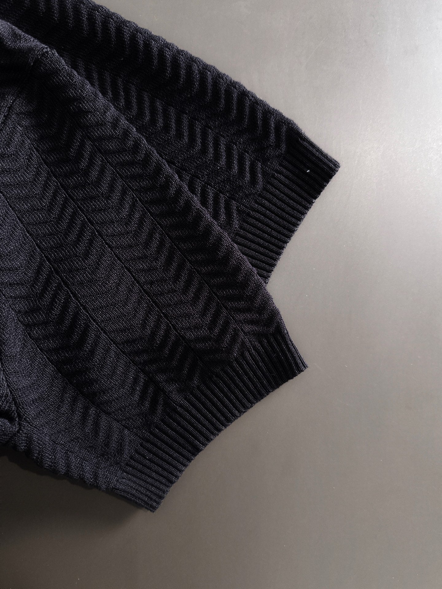 260511 New high-quality combed cotton yarn knitted polo shirt