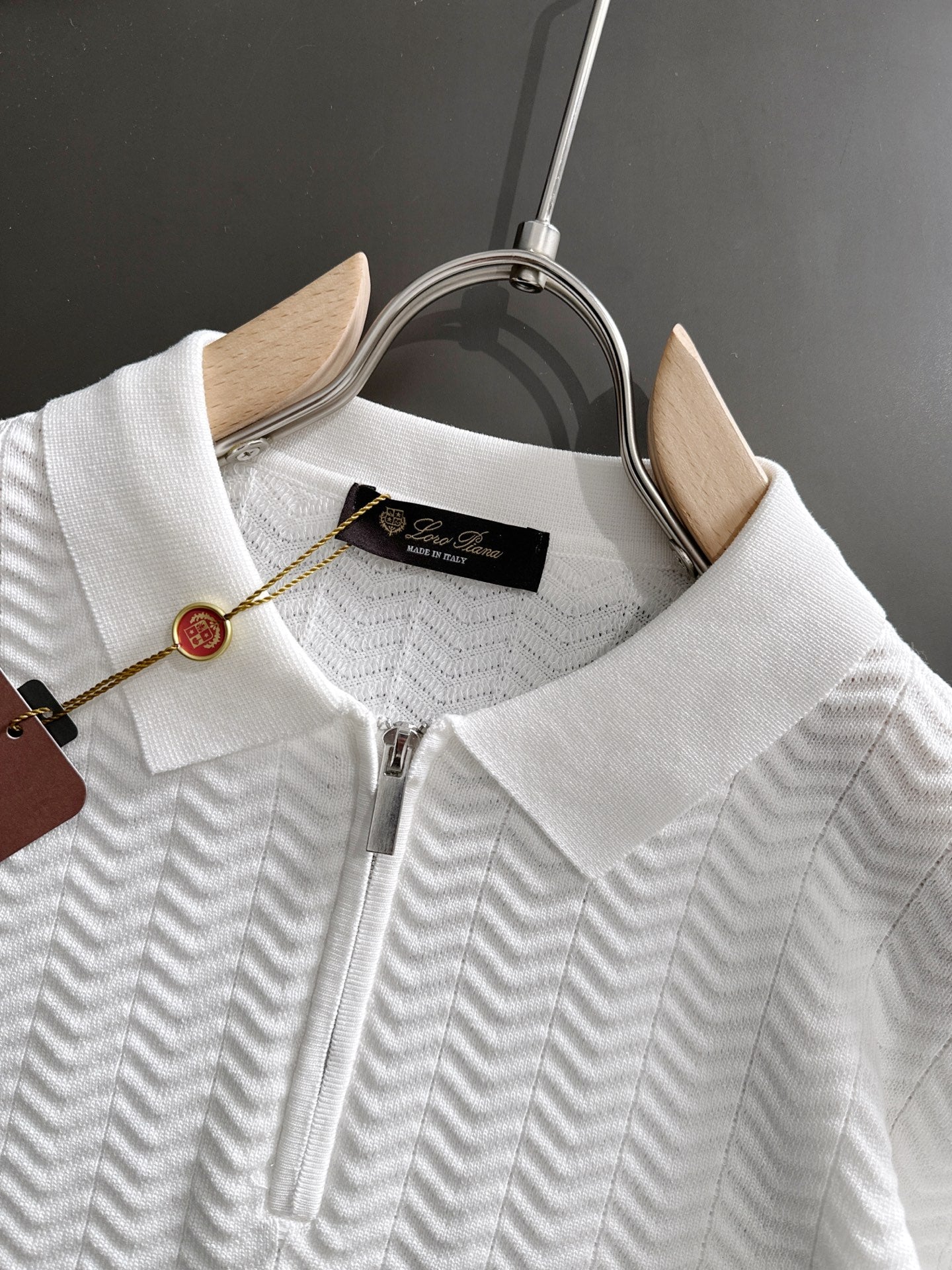 260511 New high-quality combed cotton yarn knitted polo shirt