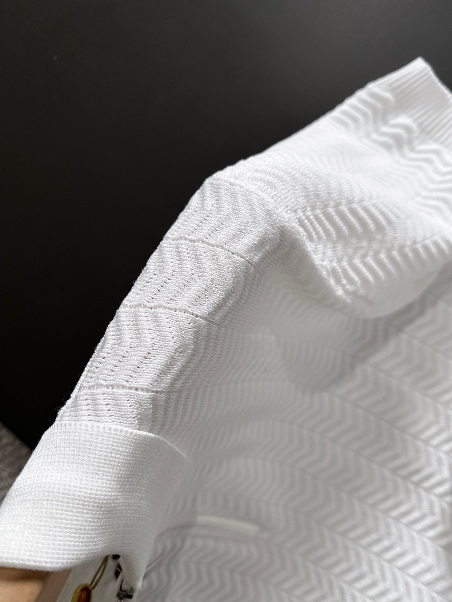 260511 New high-quality combed cotton yarn knitted polo shirt