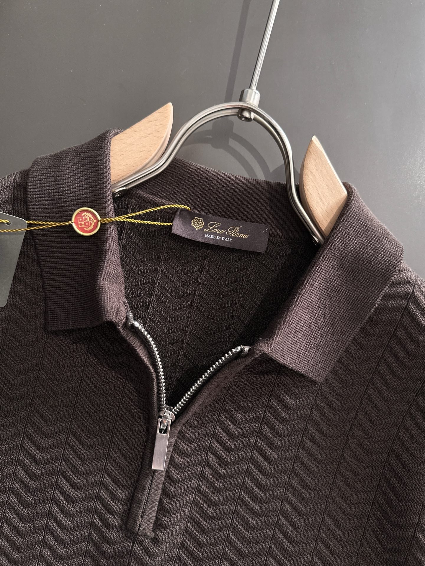 260511 New high-quality combed cotton yarn knitted polo shirt