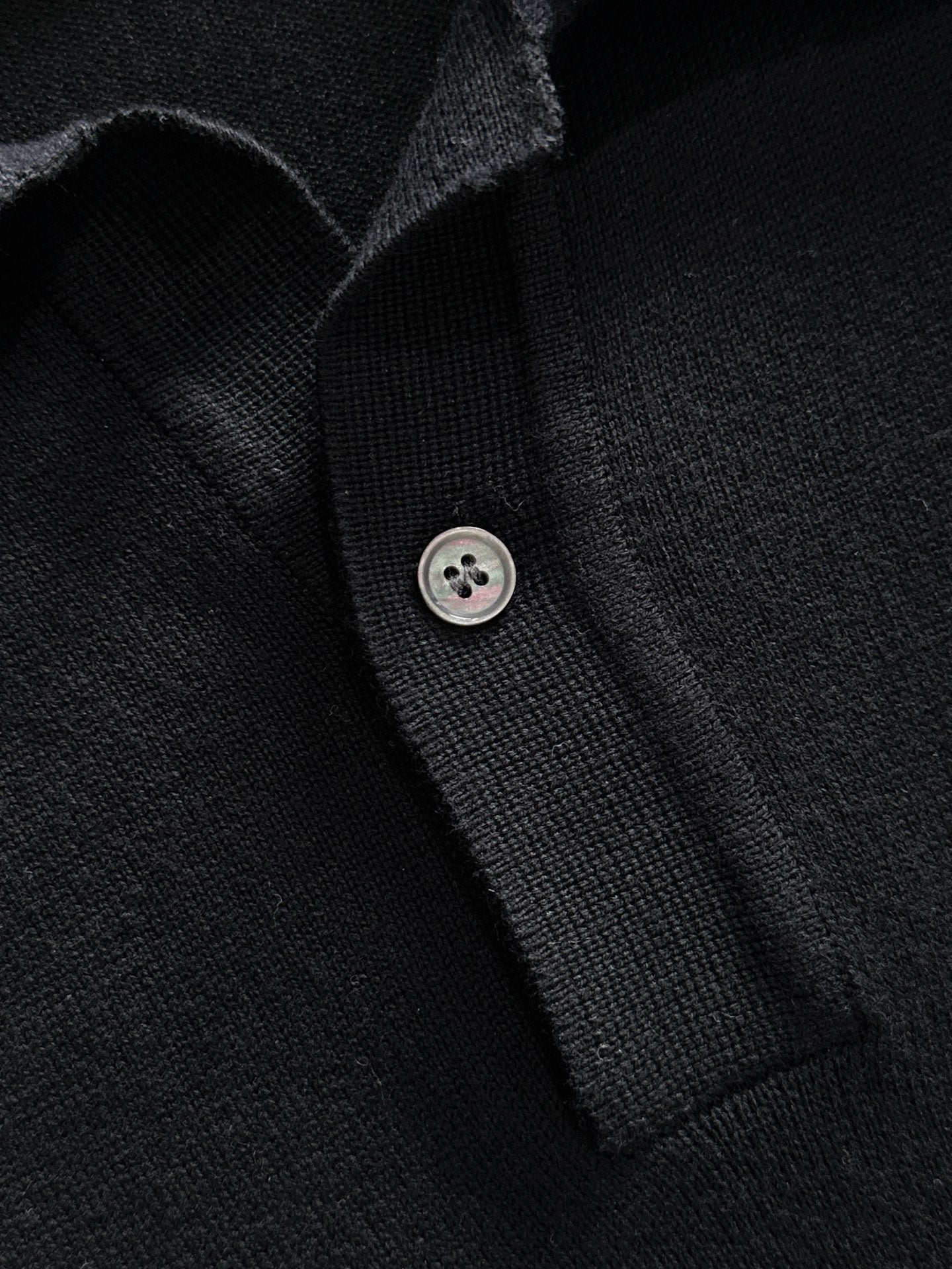 260511 New high-quality combed cotton yarn knitted polo shirt