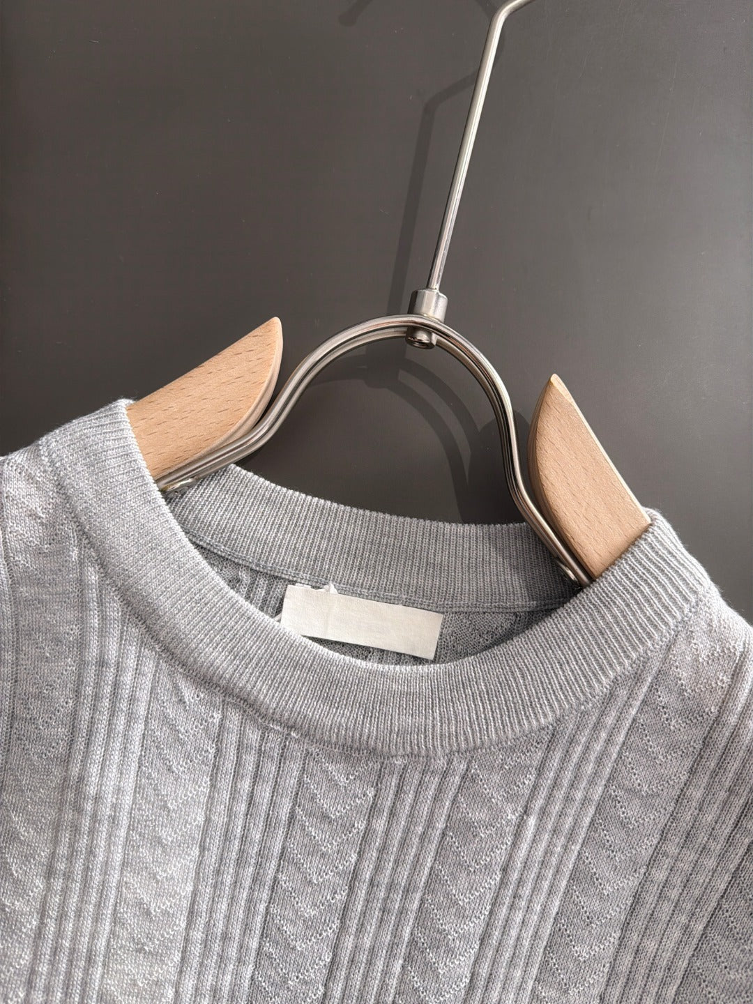 260511 New high-quality combed cotton yarn knitted T-shirt