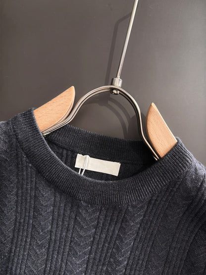260511 New high-quality combed cotton yarn knitted T-shirt