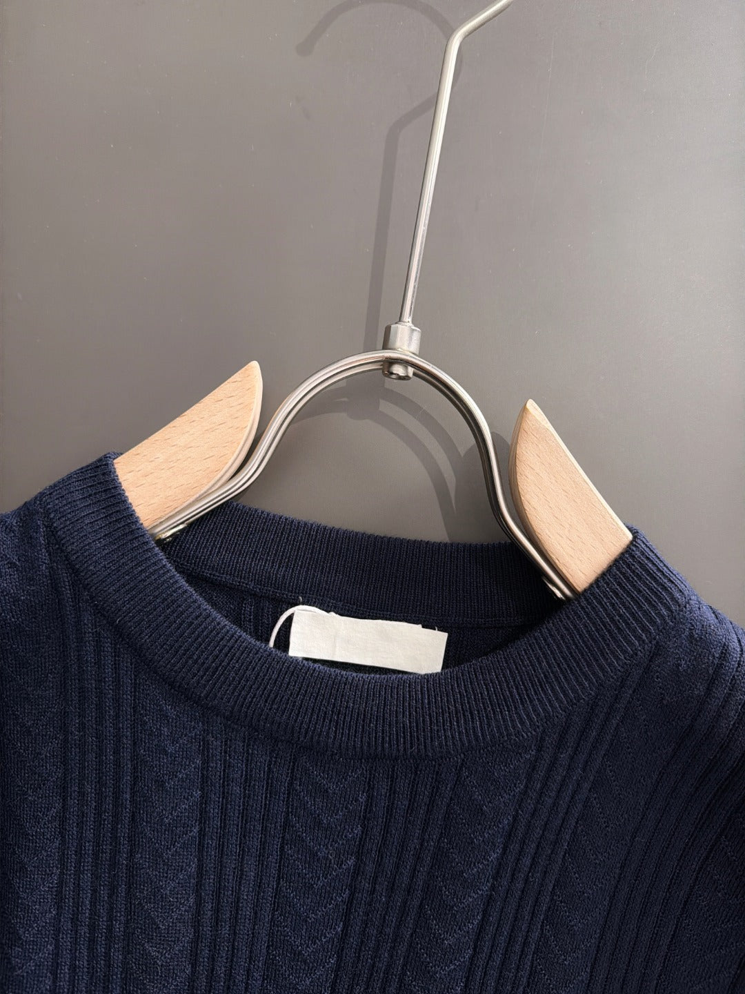 260511 New high-quality combed cotton yarn knitted T-shirt