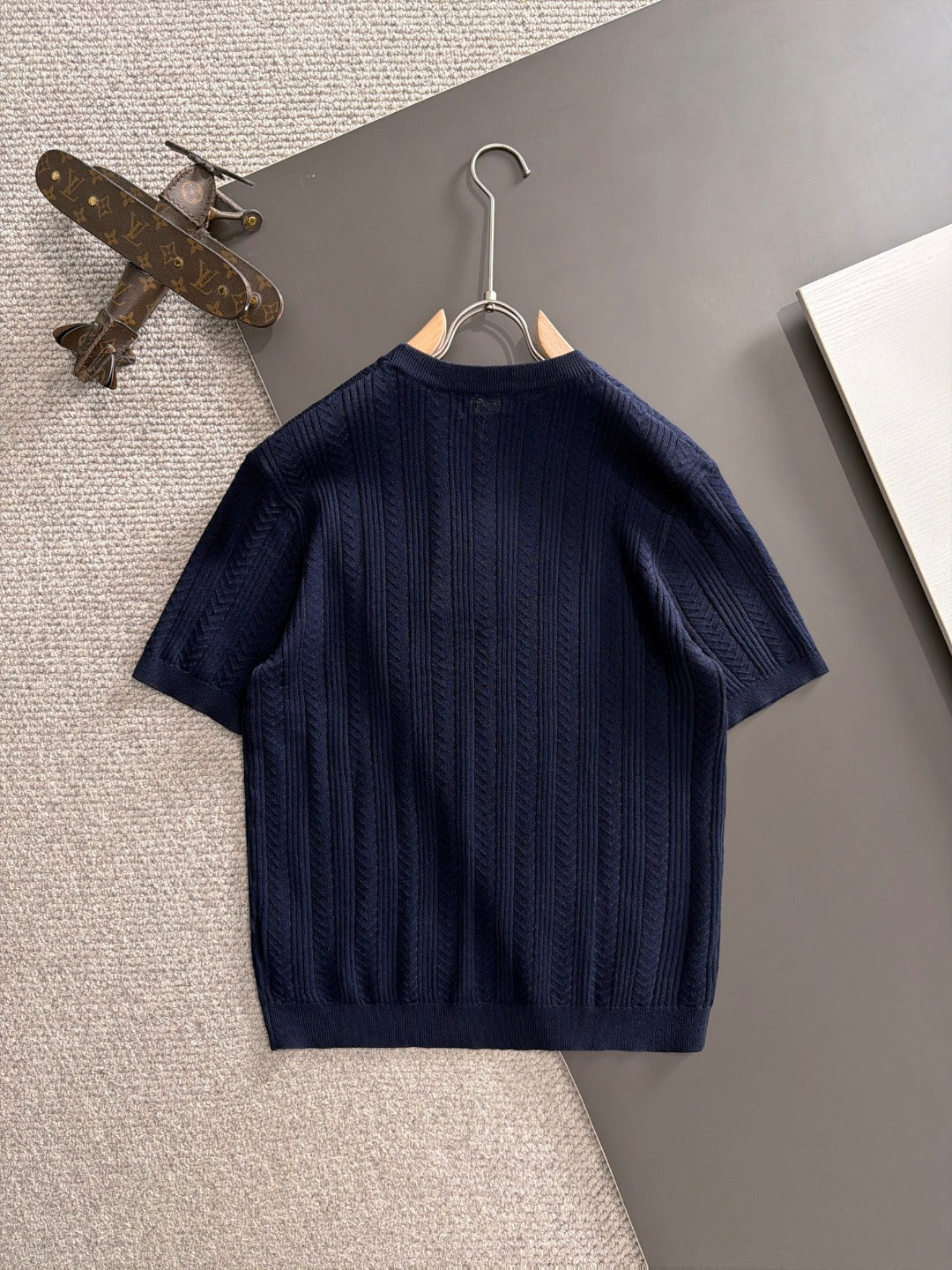 260511 New high-quality combed cotton yarn knitted T-shirt