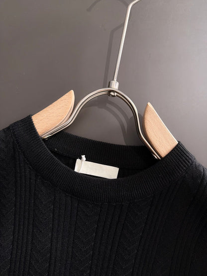 260511 New high-quality combed cotton yarn knitted T-shirt