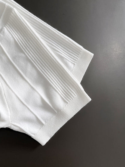 260511 New high-quality combed cotton yarn knitted polo shirt