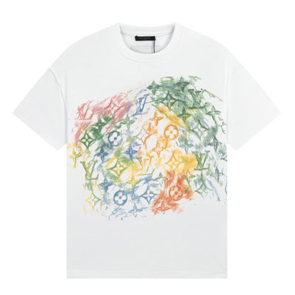 260511 New high-quality painted sketch T-shirt