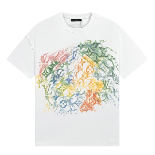 260511 New high-quality painted sketch T-shirt