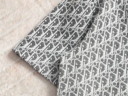 260511 New high-quality printed-letter jacquard towel T-shirt