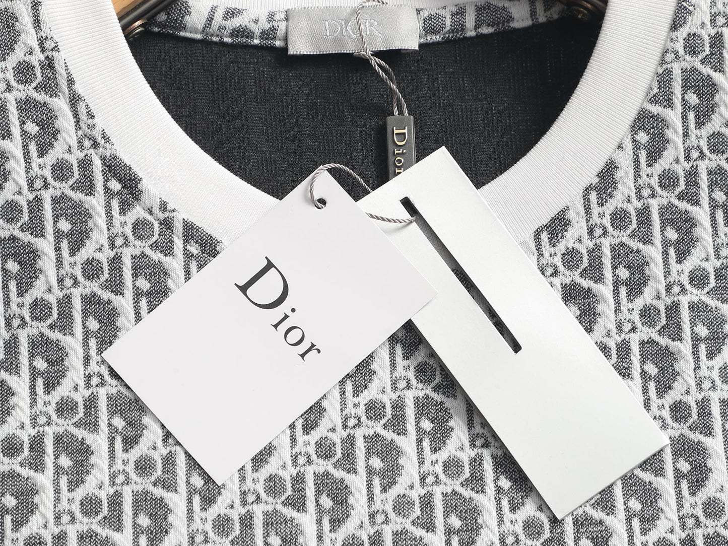 260511 New high-quality printed-letter jacquard towel T-shirt