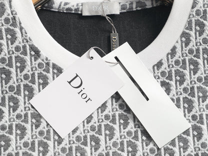 260511 New high-quality printed-letter jacquard towel T-shirt