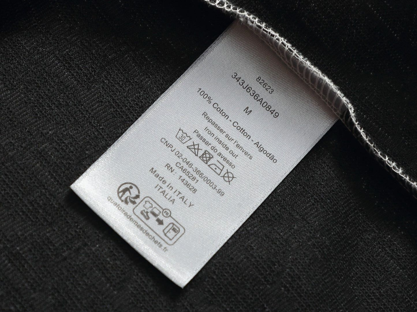 260511 New high-quality printed-letter jacquard towel T-shirt