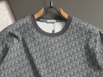 260511 New high-quality printed-letter jacquard towel T-shirt