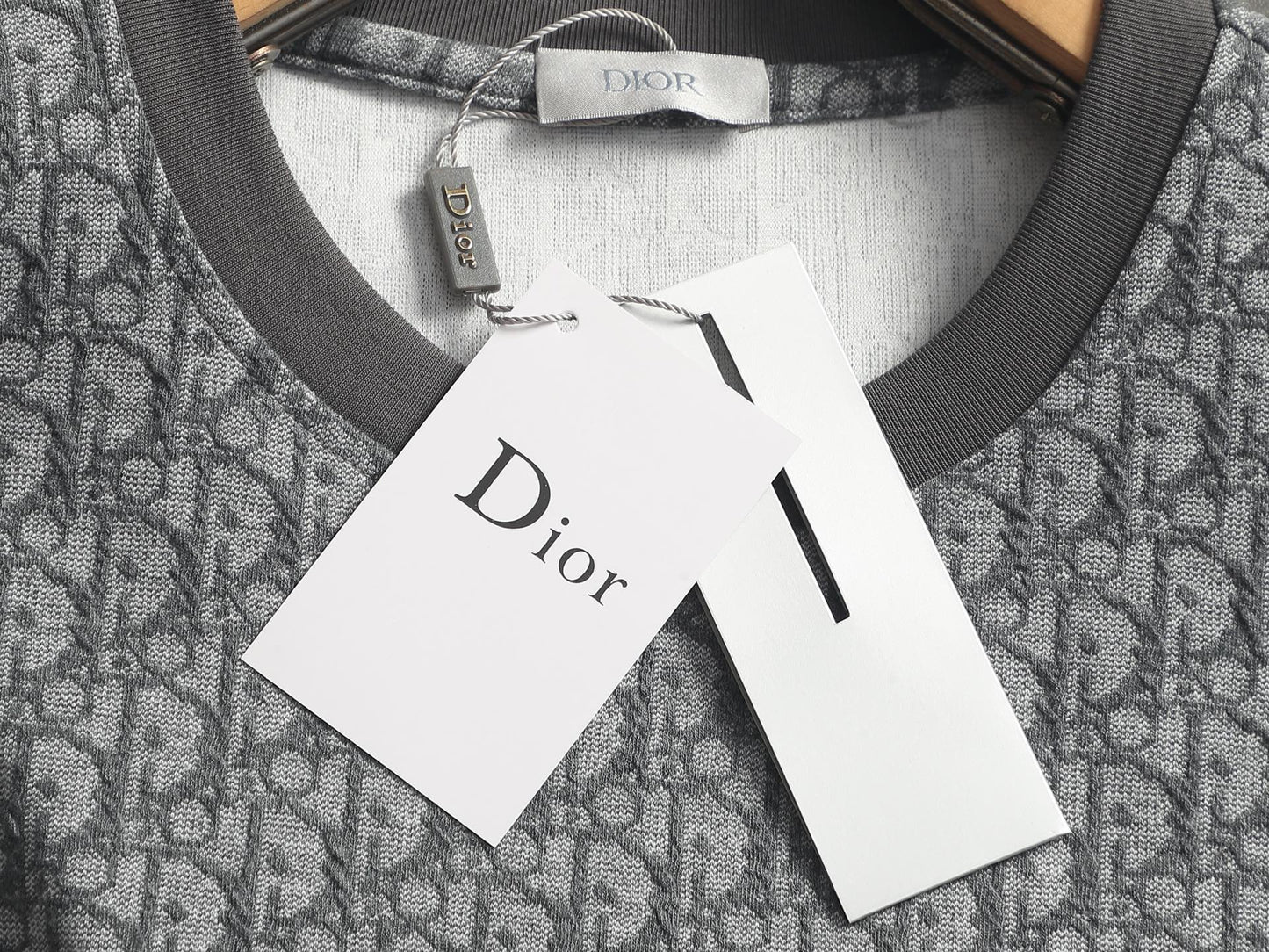 260511 New high-quality printed-letter jacquard towel T-shirt