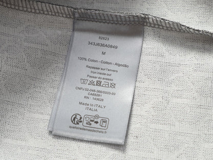 260511 New high-quality printed-letter jacquard towel T-shirt