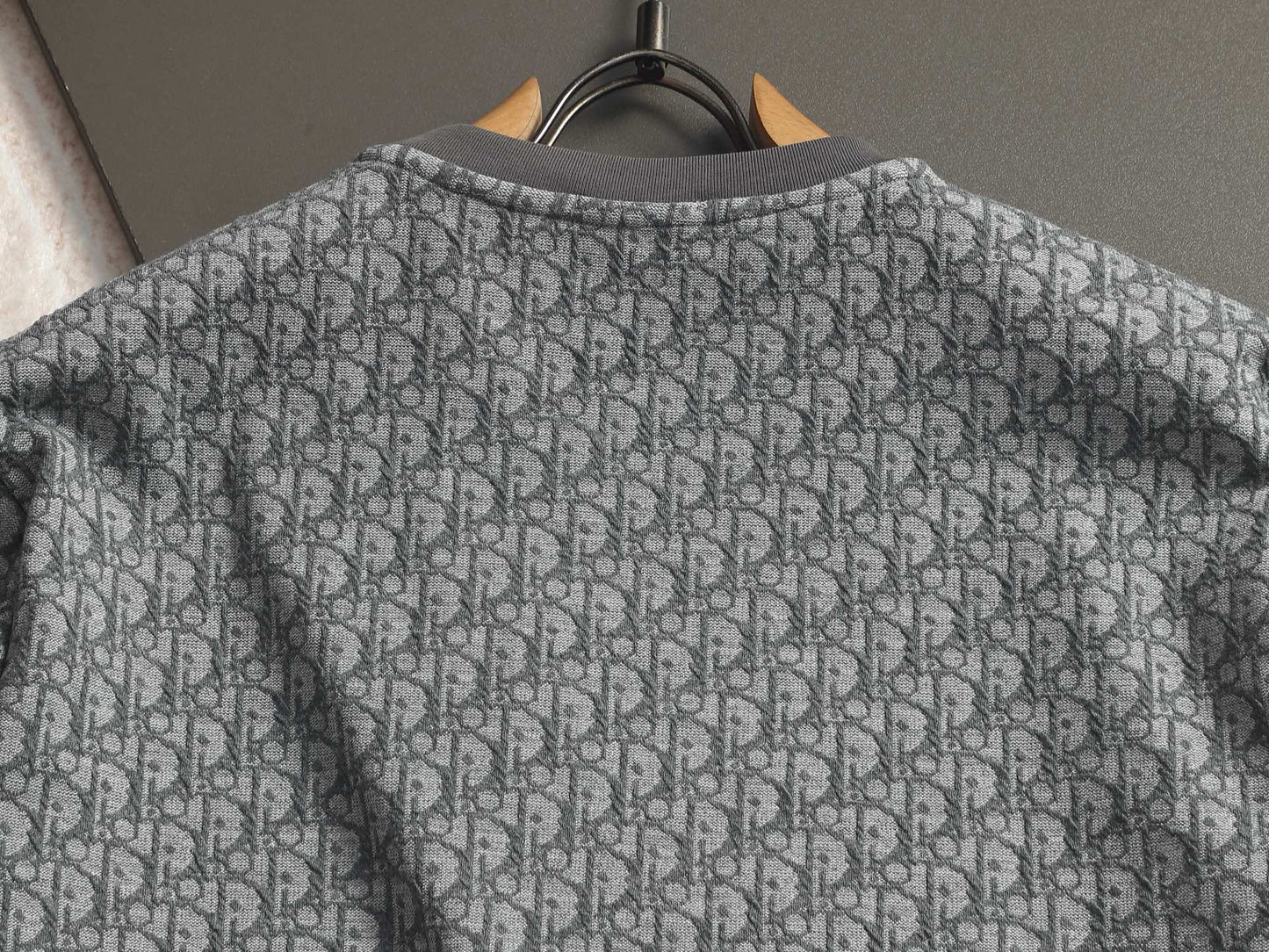 260511 New high-quality printed-letter jacquard towel T-shirt