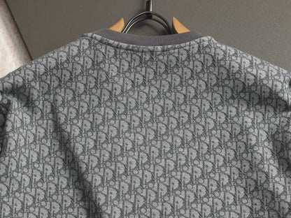 260511 New high-quality printed-letter jacquard towel T-shirt
