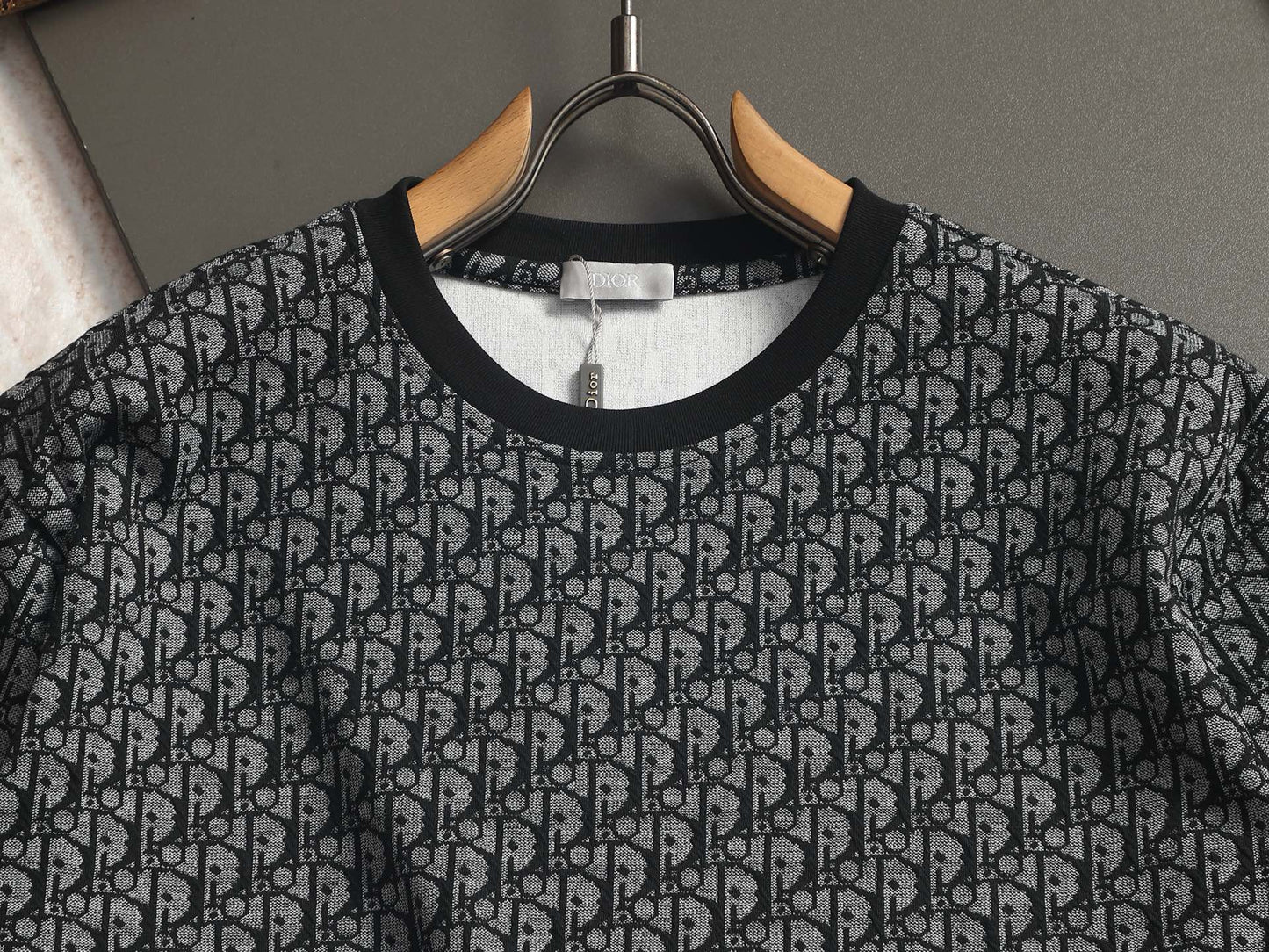 260511 New high-quality printed-letter jacquard towel T-shirt