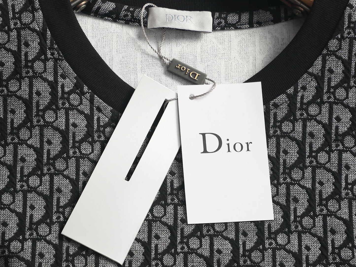 260511 New high-quality printed-letter jacquard towel T-shirt