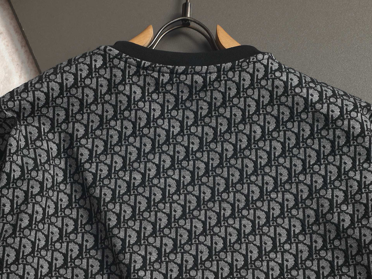 260511 New high-quality printed-letter jacquard towel T-shirt