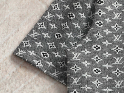 260511 New high-quality printed-letter jacquard towel T-shirt