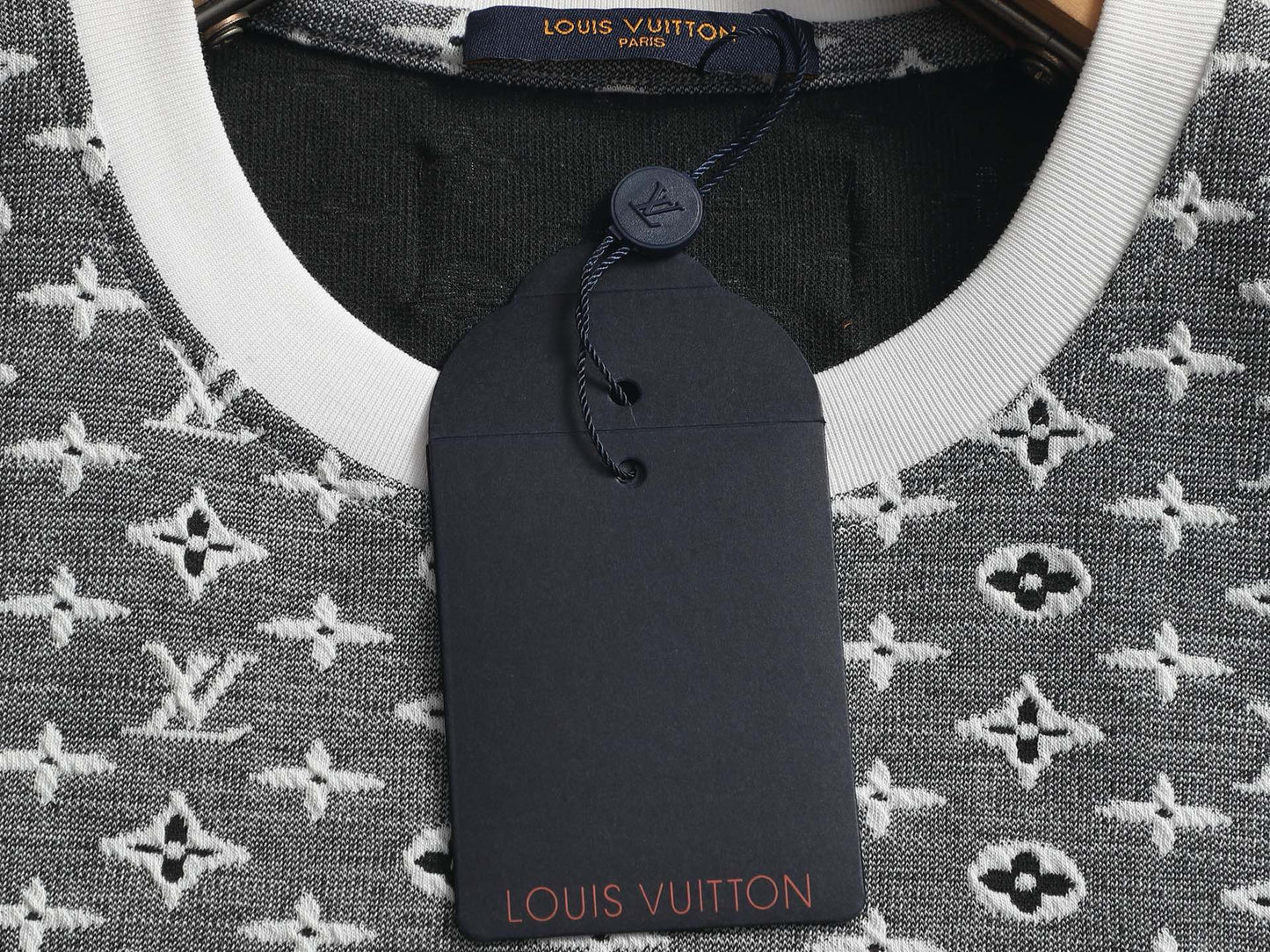 260511 New high-quality printed-letter jacquard towel T-shirt