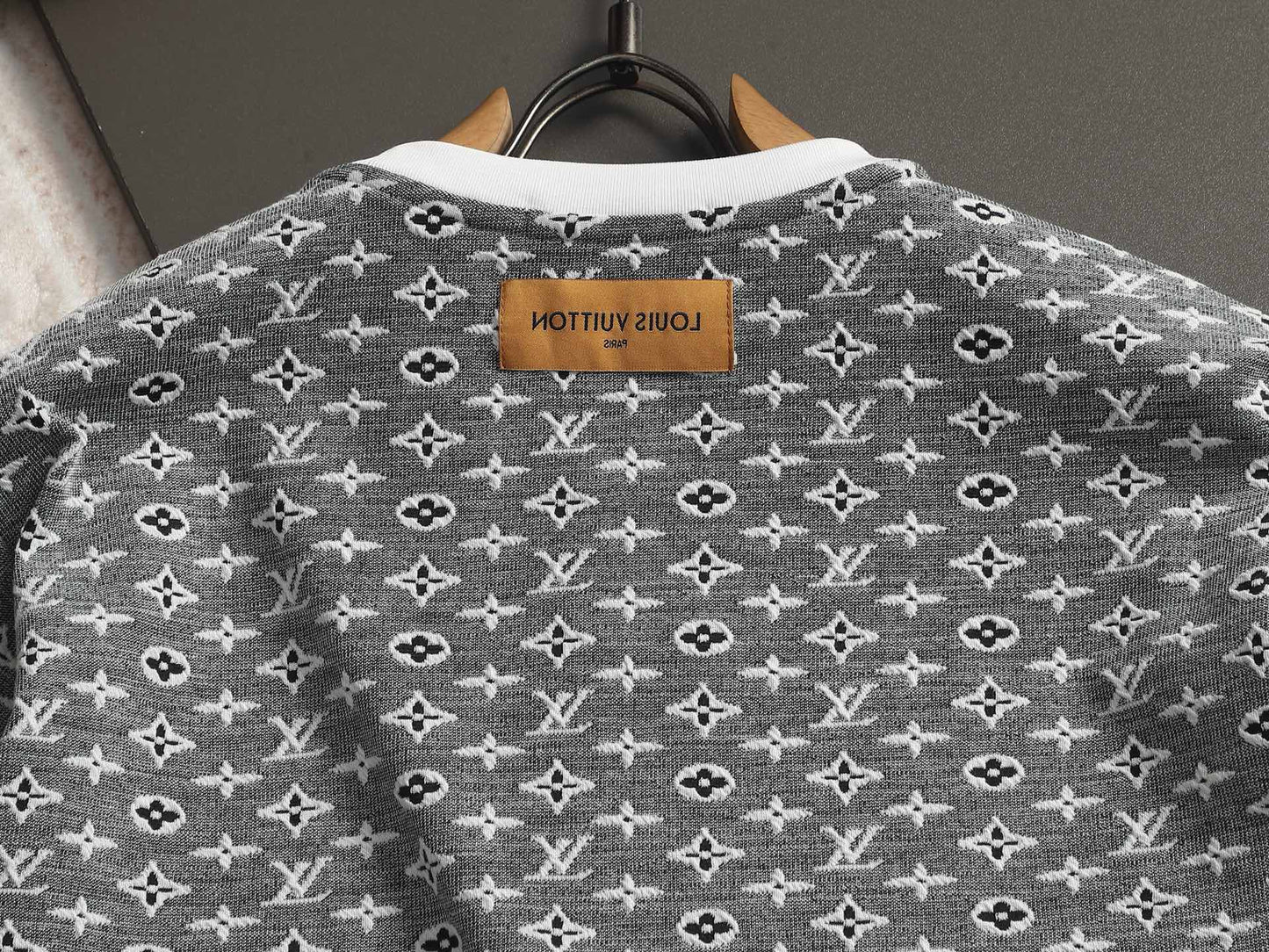 260511 New high-quality printed-letter jacquard towel T-shirt