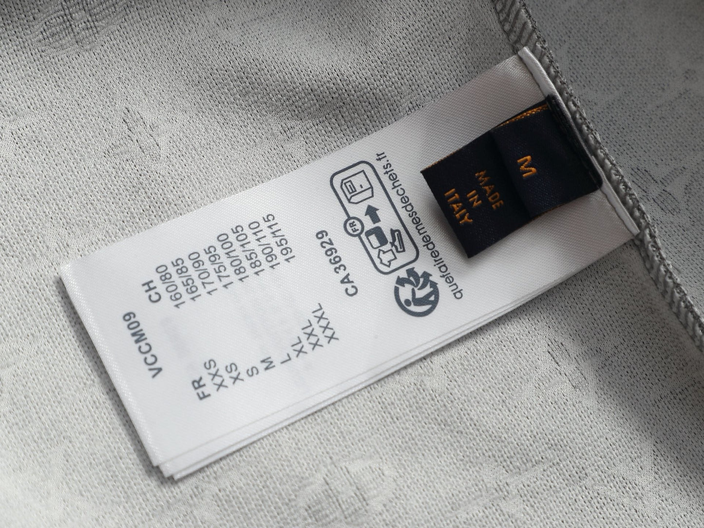 260511 New high-quality printed-letter jacquard towel T-shirt