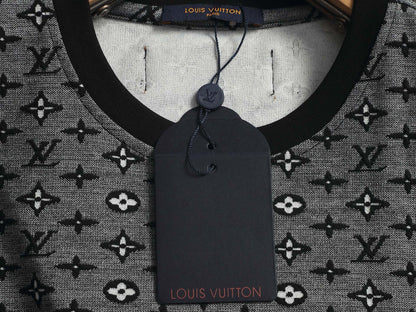 260511 New high-quality printed-letter jacquard towel T-shirt