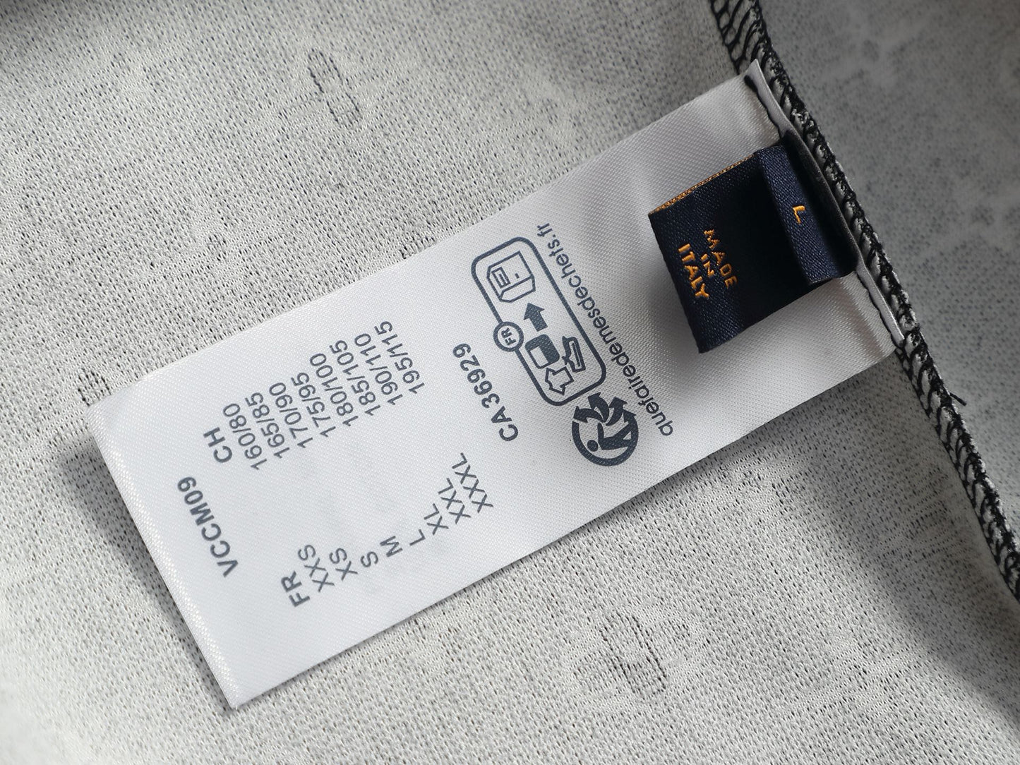 260511 New high-quality printed-letter jacquard towel T-shirt