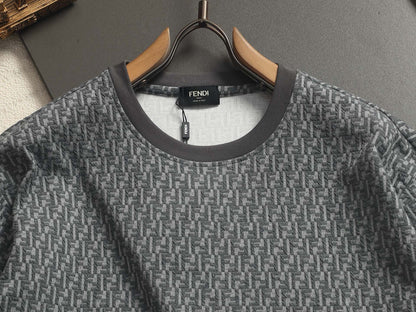 260511 New high-quality printed-letter jacquard towel T-shirt