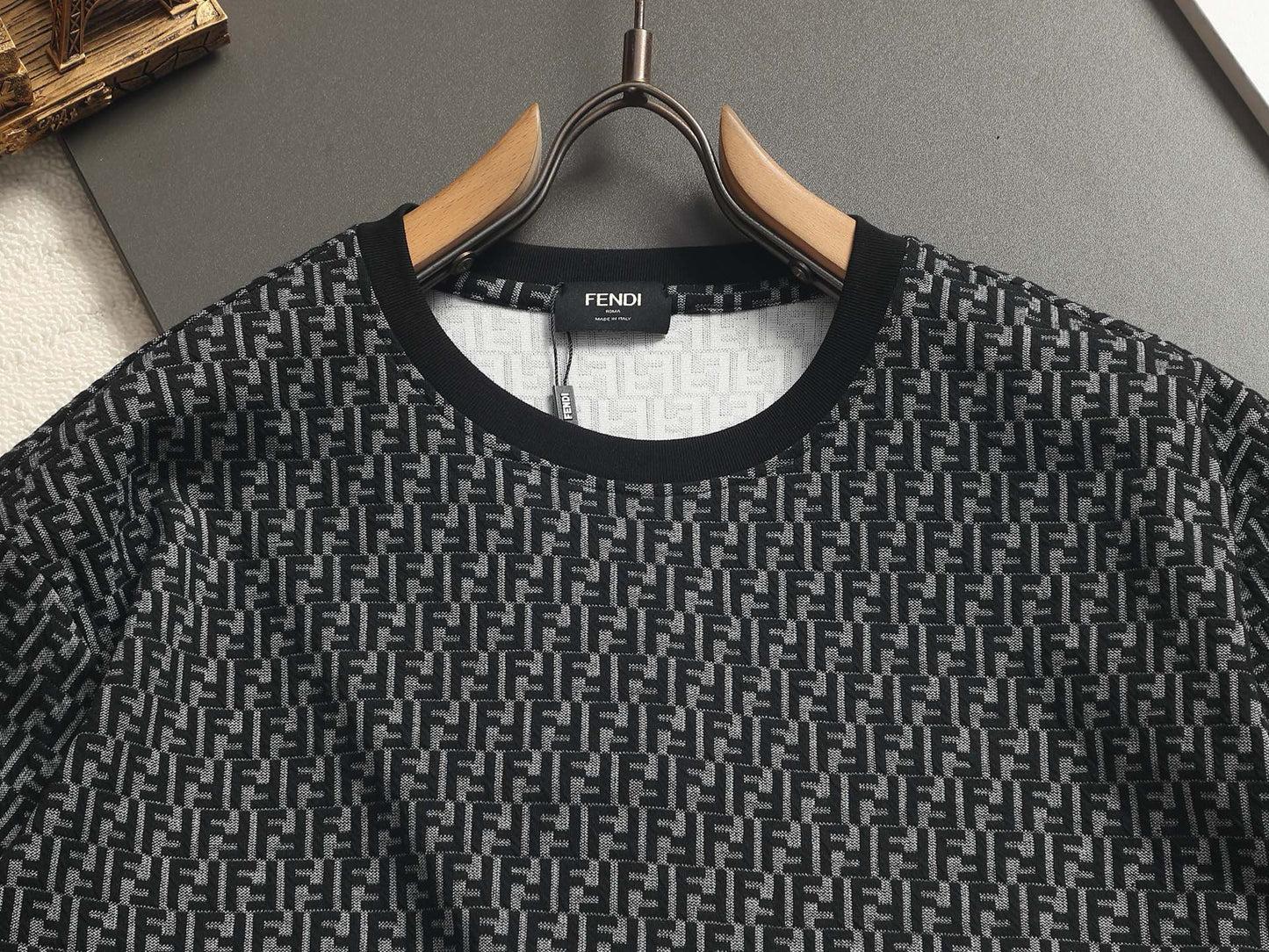 260511 New high-quality printed-letter jacquard towel T-shirt