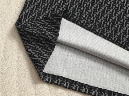 260511 New high-quality printed-letter jacquard towel T-shirt
