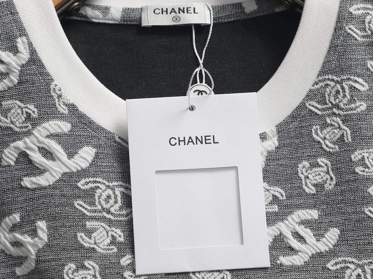 260511 New high-quality printed-letter jacquard towel T-shirt