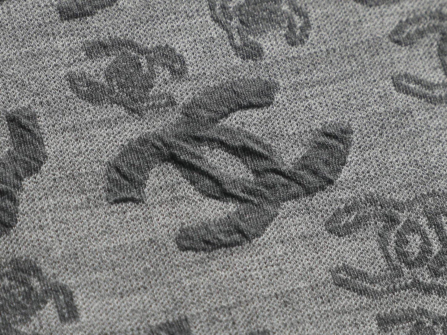 260511 New high-quality printed-letter jacquard towel T-shirt