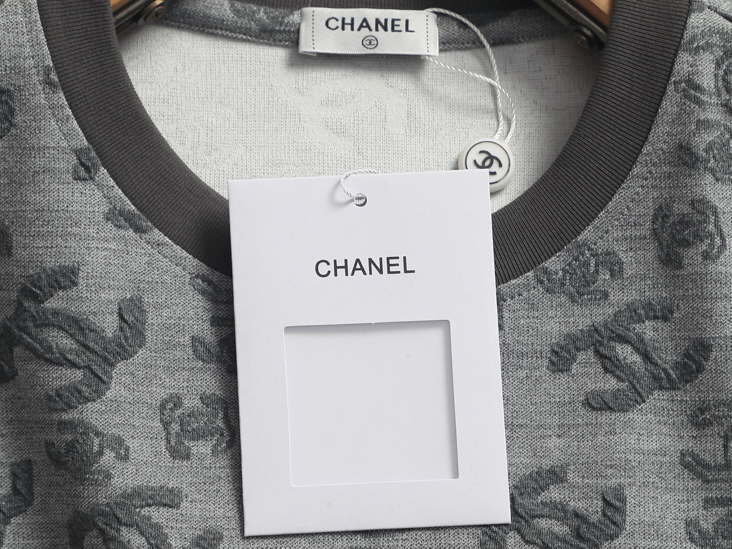 260511 New high-quality printed-letter jacquard towel T-shirt