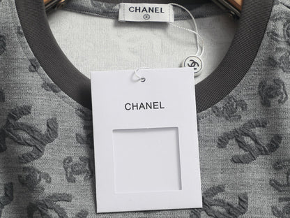 260511 New high-quality printed-letter jacquard towel T-shirt