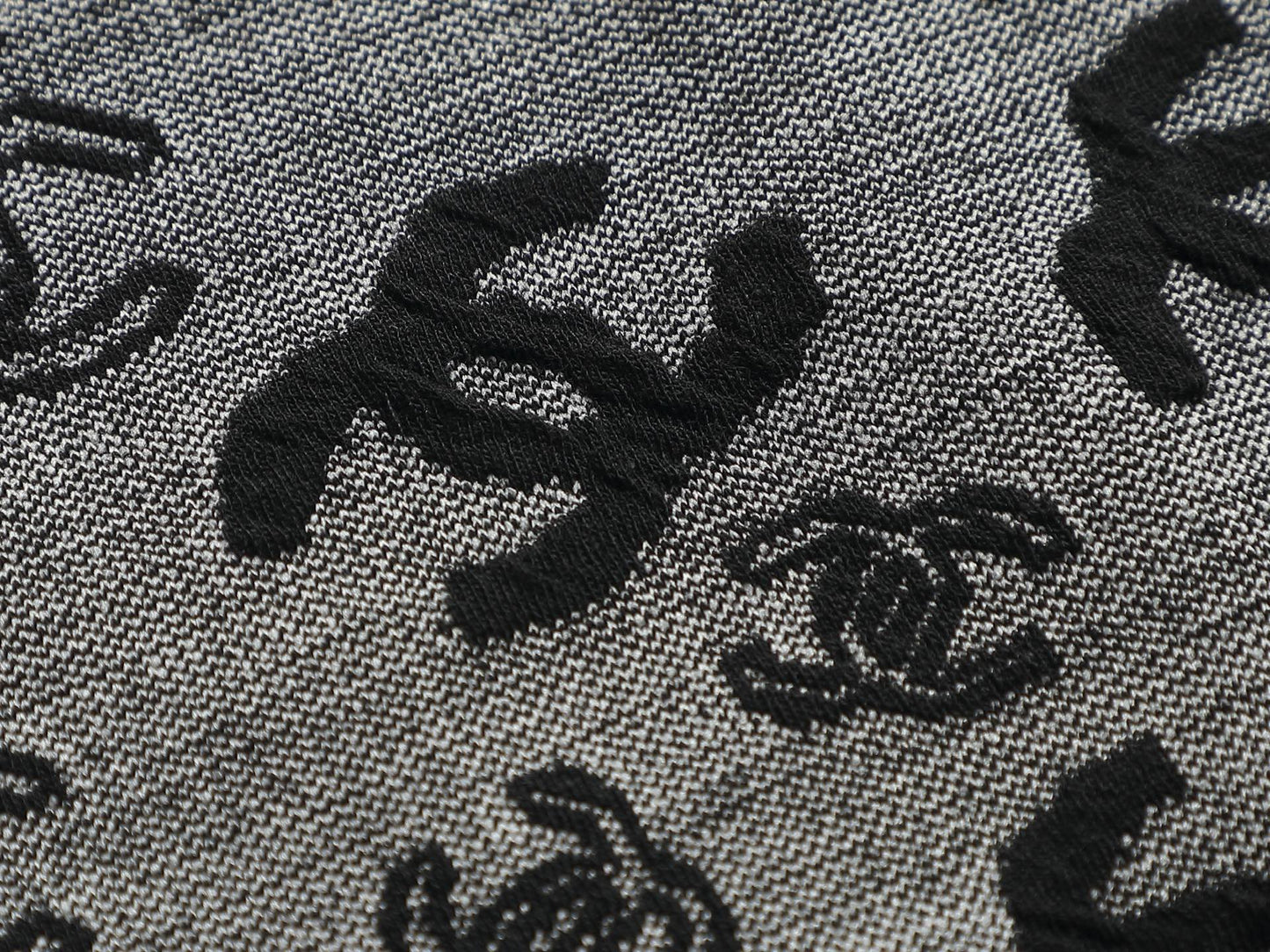 260511 New high-quality printed-letter jacquard towel T-shirt